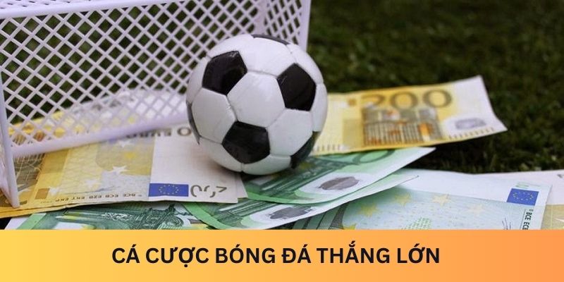 Cá cược bóng đá thắng lớn