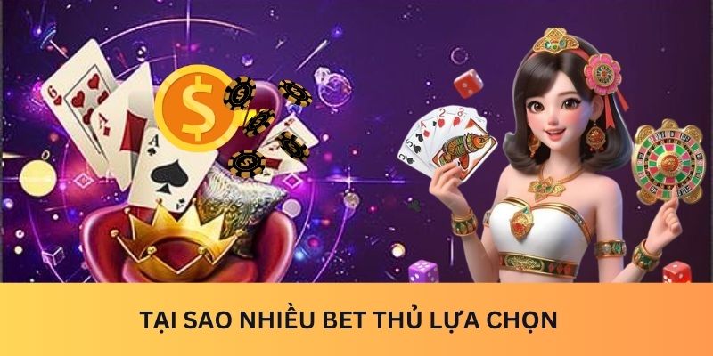 Tại sao nhiều bet thủ lựa chọn