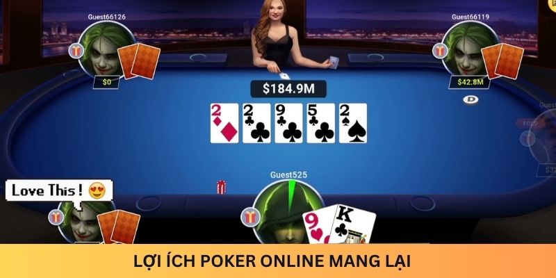 Các lợi ích game bài mang đến mà ta ko nên bỏ lỡ