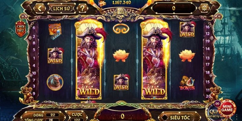 Pirate King Slot| Trải Nghiệm Game Nổ Hũ Đổi Thưởng Đỉnh Cao