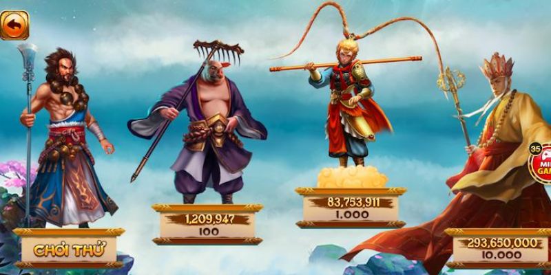 Slot Tây Du Ký - Đại Náo Thiên Cung Săn Thưởng Bạc Tỷ