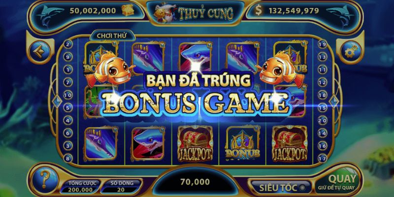 Khám phá sơ lược về siêu phẩm thuỷ cung slot