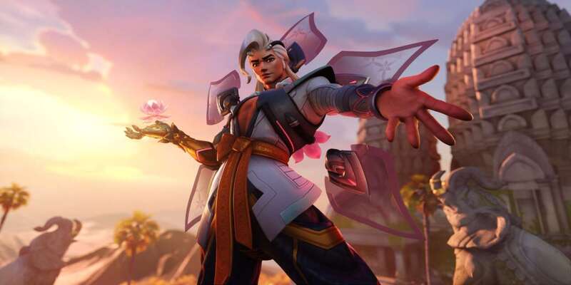 Moira là Overwatch anh hùng có khả năng hỗ trợ team cực kỳ tốt