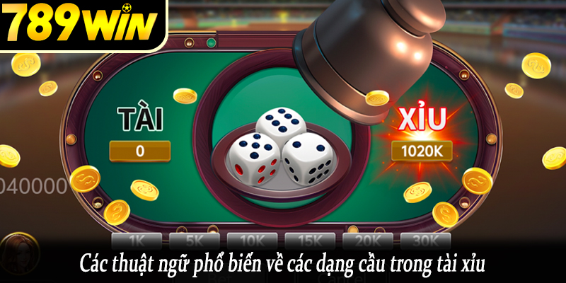 Các thuật ngữ phổ biến về các dạng cầu trong tài xỉu