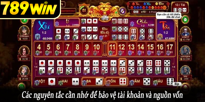 Các nguyên tắc cần nhớ để bảo vệ tài khoản và nguồn vốn