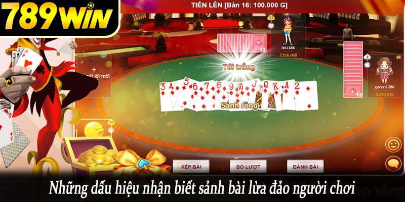 Những dấu hiệu nhận biết sảnh bài lừa đảo người chơi
