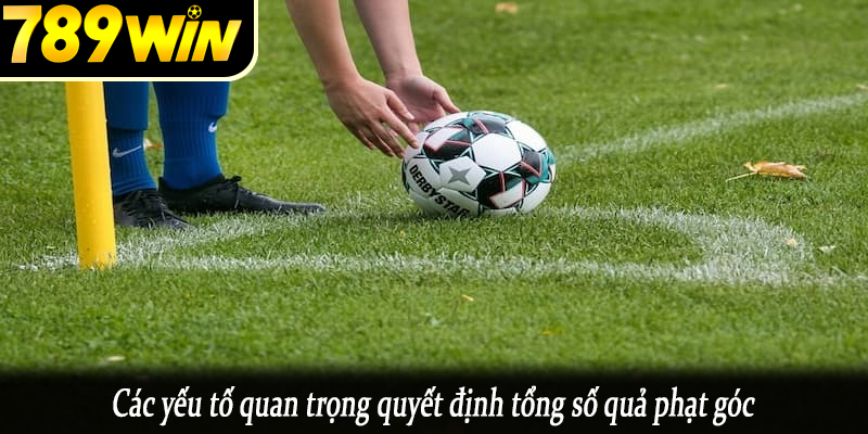 Các yếu tố quan trọng quyết định tổng số quả phạt góc