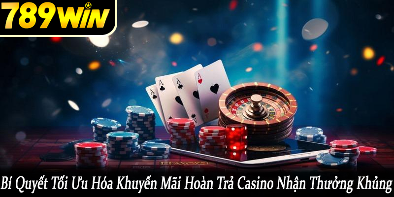 bí quyết tối ưu hóa khuyến mãi hoàn trả casino