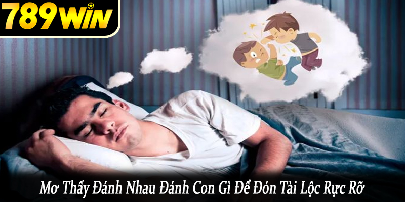 mơ thấy đánh nhau đánh con gì