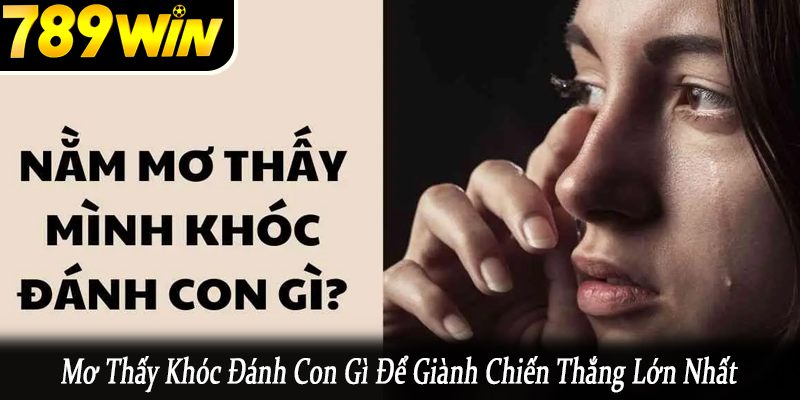 mơ thấy khóc đánh con gì