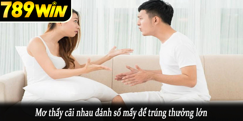 Mơ thấy cãi nhau đánh số mấy để trúng thưởng lớn