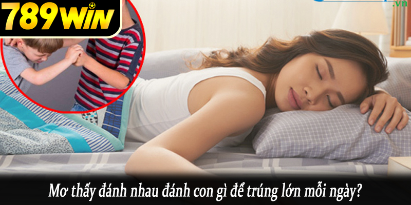 Mơ thấy đánh nhau đánh con gì để trúng lớn mỗi ngày?
